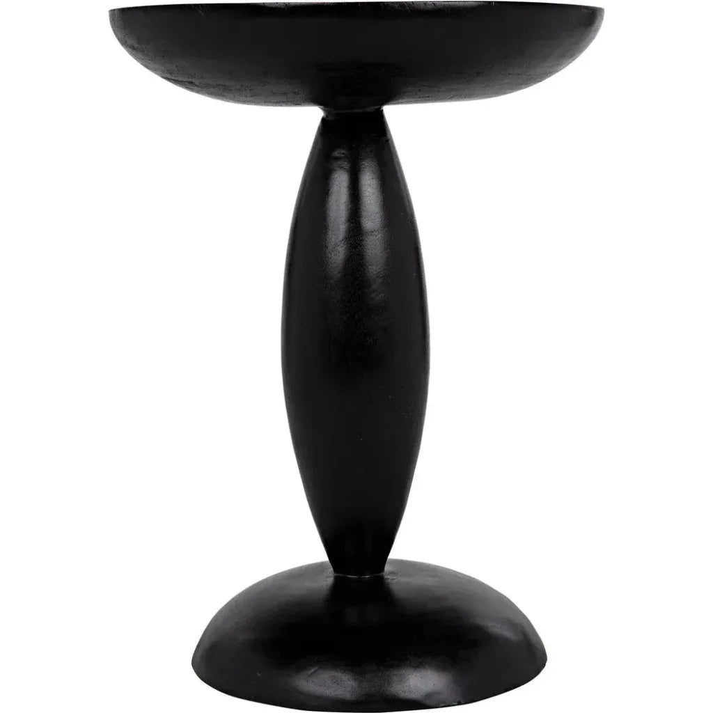 Adonis Side Table, Hand Rubbed Black - LOOMLAN - Noir - Side Tables