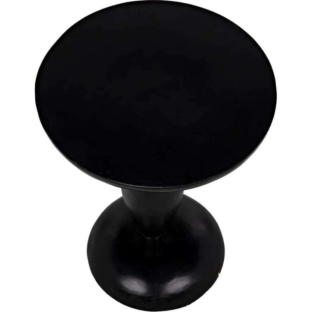 Adonis Side Table, Hand Rubbed Black - LOOMLAN - Noir - Side Tables