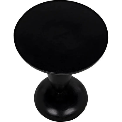 Adonis Side Table, Hand Rubbed Black - LOOMLAN - Noir - Side Tables