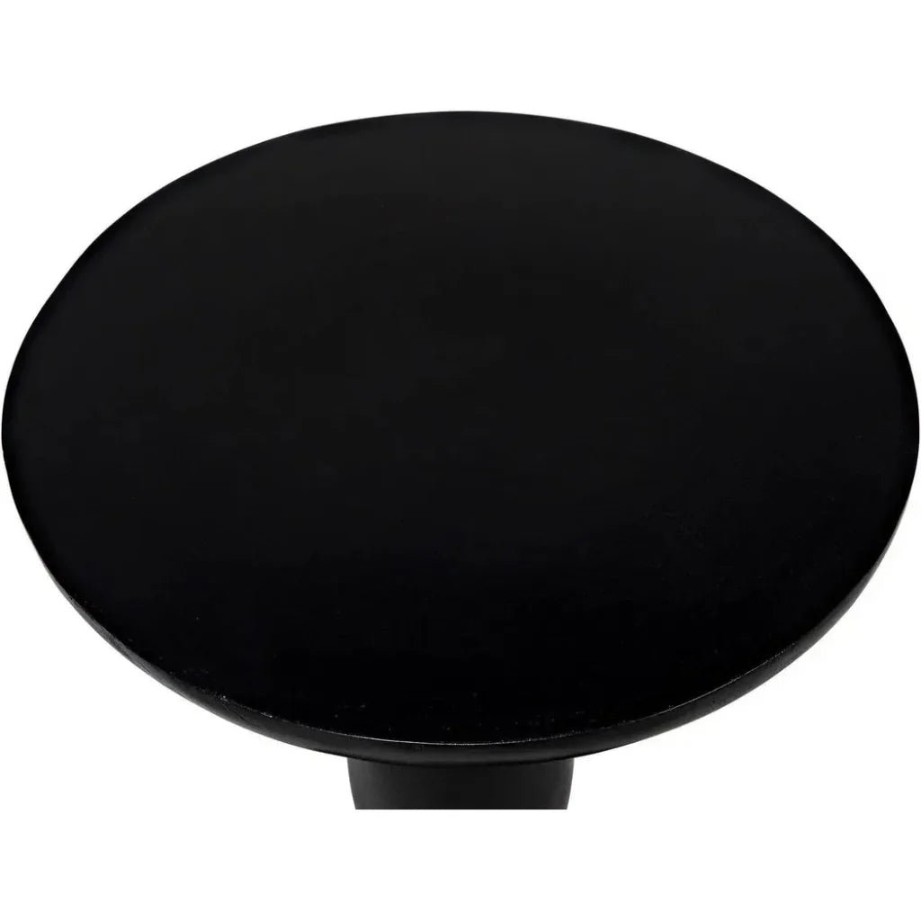 Adonis Side Table, Hand Rubbed Black - LOOMLAN - Noir - Side Tables