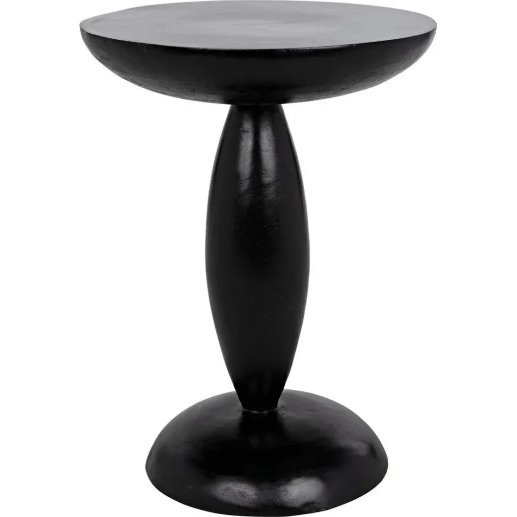 Adonis Side Table, Hand Rubbed Black - LOOMLAN - Noir - Side Tables