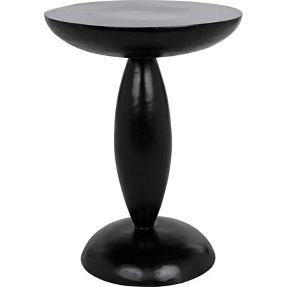 Adonis Side Table, Hand Rubbed Black - LOOMLAN - Noir - Side Tables