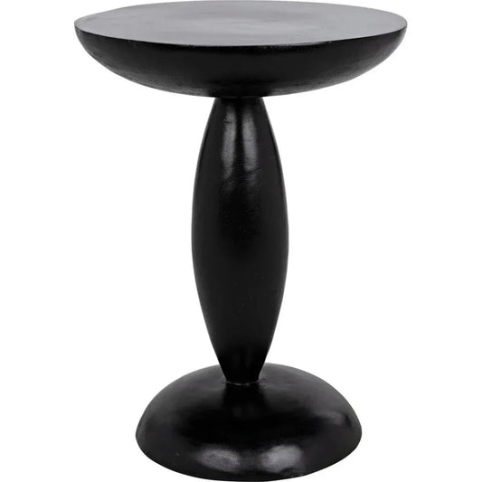 Adonis Side Table, Hand Rubbed Black - LOOMLAN - Noir - Side Tables