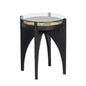 Adora End Table Modern With Glass And Rattan - LOOMLAN - SUNPAN - Side Tables