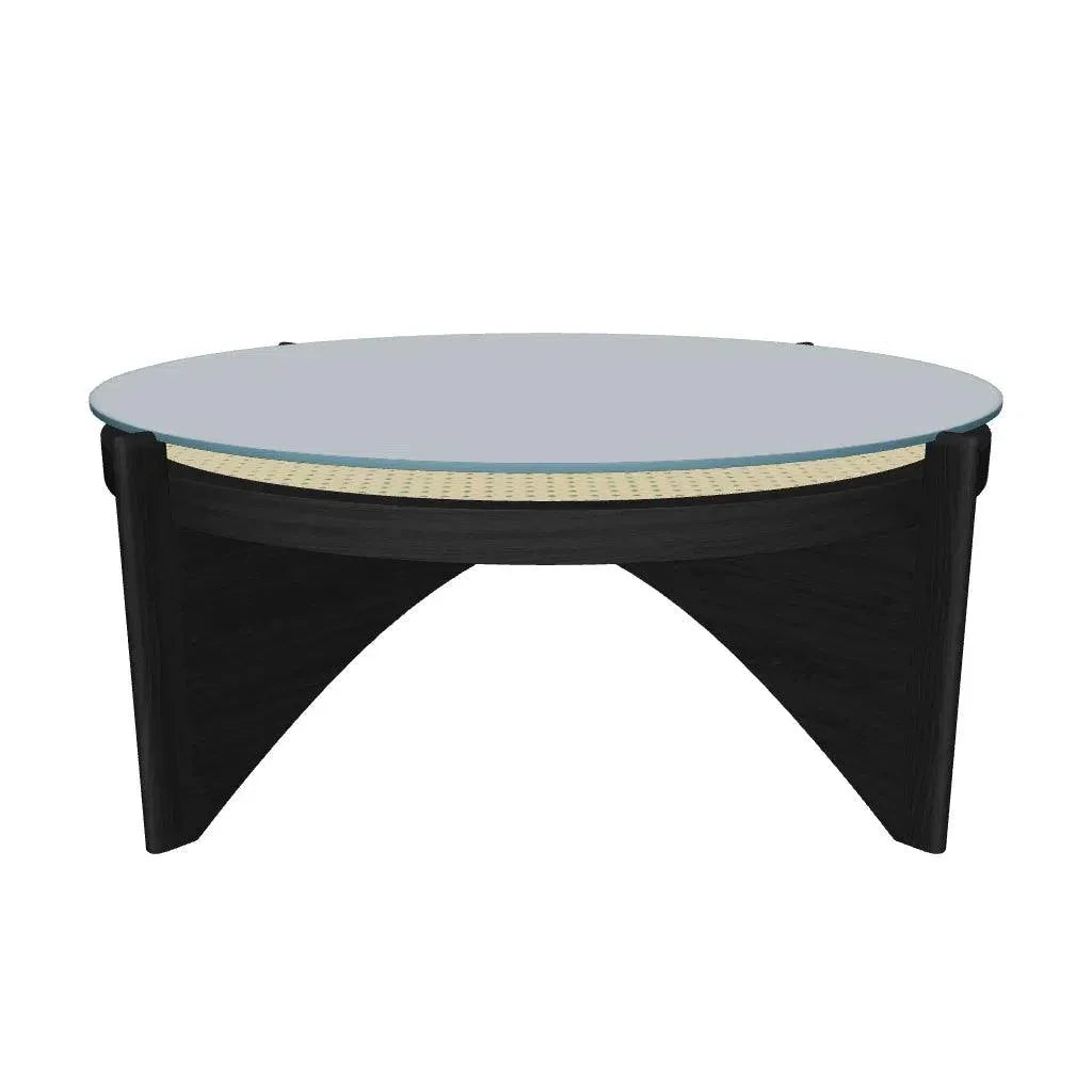 Adora Wooden Round Coffee Table - LOOMLAN - SUNPAN - Coffee Tables
