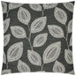 Adril Floral Grey Large Throw Pillow Insert - LOOMLAN - D.V. Kap - Throw Pillows
