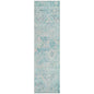Aelain Teal Washable Indoor - Outdoor Rug - LOOMLAN - LOOMLAN Rugs - Outdoor Rugs