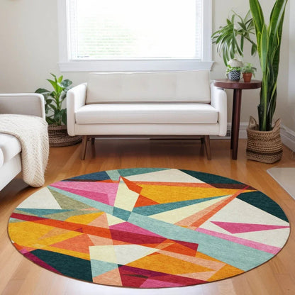 Aelas Ivory Washable Indoor - Outdoor Rug - LOOMLAN - LOOMLAN Rugs - Outdoor Rugs