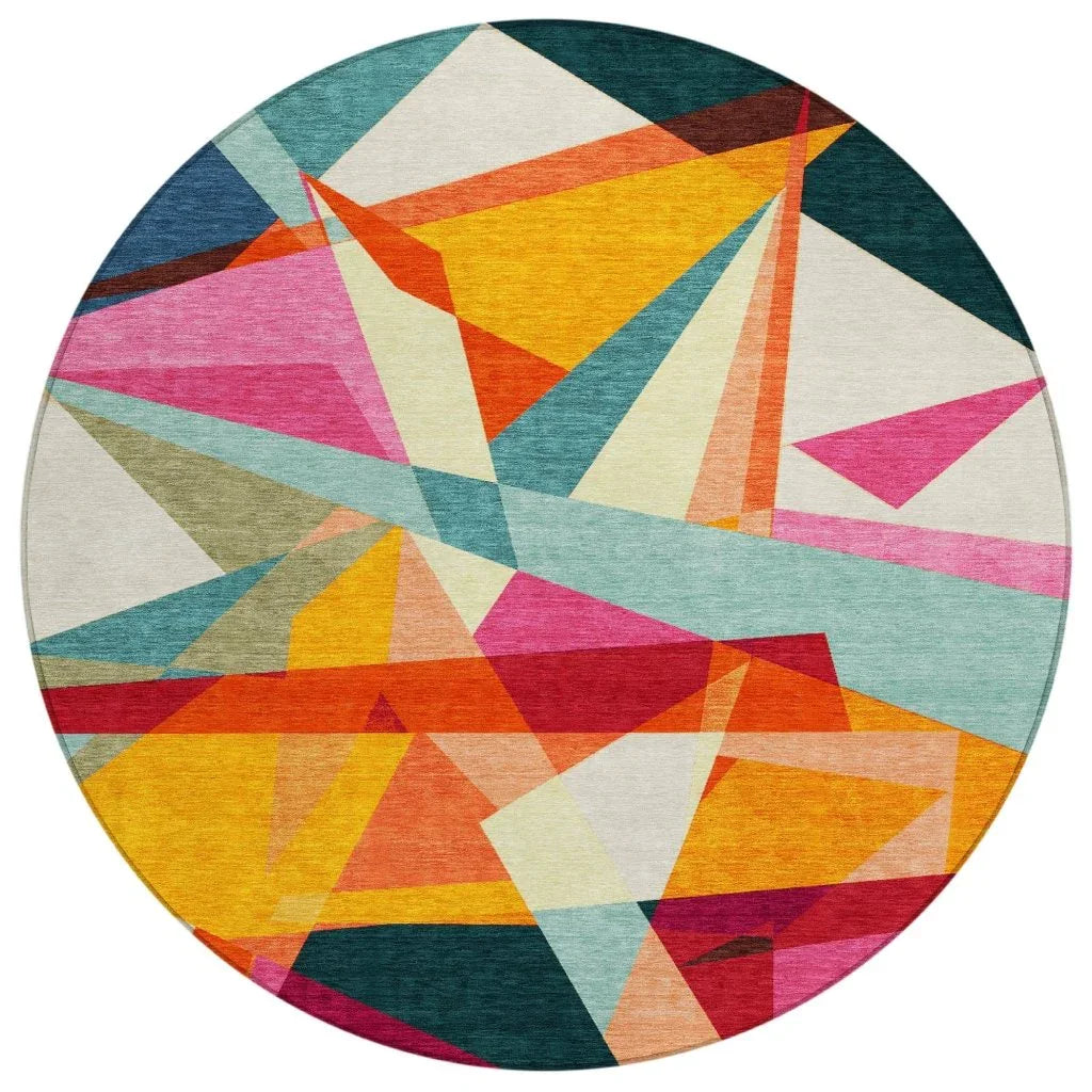 Aelas Ivory Washable Indoor - Outdoor Rug - LOOMLAN - LOOMLAN Rugs - Outdoor Rugs