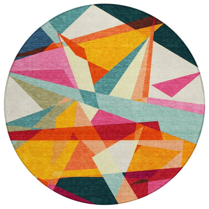 Aelas Ivory Washable Indoor - Outdoor Rug - LOOMLAN - LOOMLAN Rugs - Outdoor Rugs