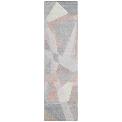 Aelas Pink Washable Indoor - Outdoor Rug - LOOMLAN - LOOMLAN Rugs - Outdoor Rugs