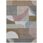 Aeleth Mocha Washable Indoor - Outdoor Rug - LOOMLAN - LOOMLAN Rugs - Outdoor Rugs