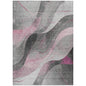 Aelien Pink Washable Indoor - Outdoor Rug - LOOMLAN - LOOMLAN Rugs - Outdoor Rugs