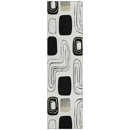 Aelira Ivory Washable Indoor - Outdoor Rug - LOOMLAN - LOOMLAN Rugs - Outdoor Rugs