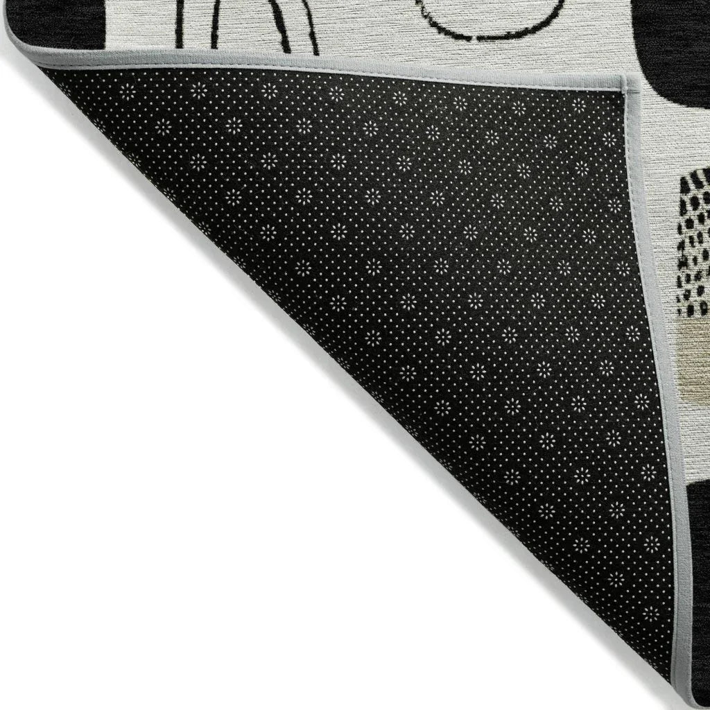 Aelira Ivory Washable Indoor - Outdoor Rug - LOOMLAN - LOOMLAN Rugs - Outdoor Rugs