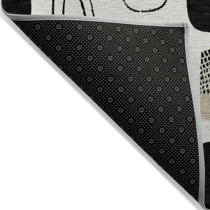 Aelira Ivory Washable Indoor - Outdoor Rug - LOOMLAN - LOOMLAN Rugs - Outdoor Rugs