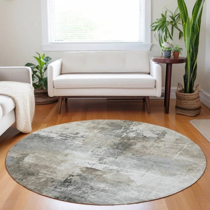 Aelon Ivory Washable Indoor - Outdoor Rug - LOOMLAN - LOOMLAN Rugs - Outdoor Rugs