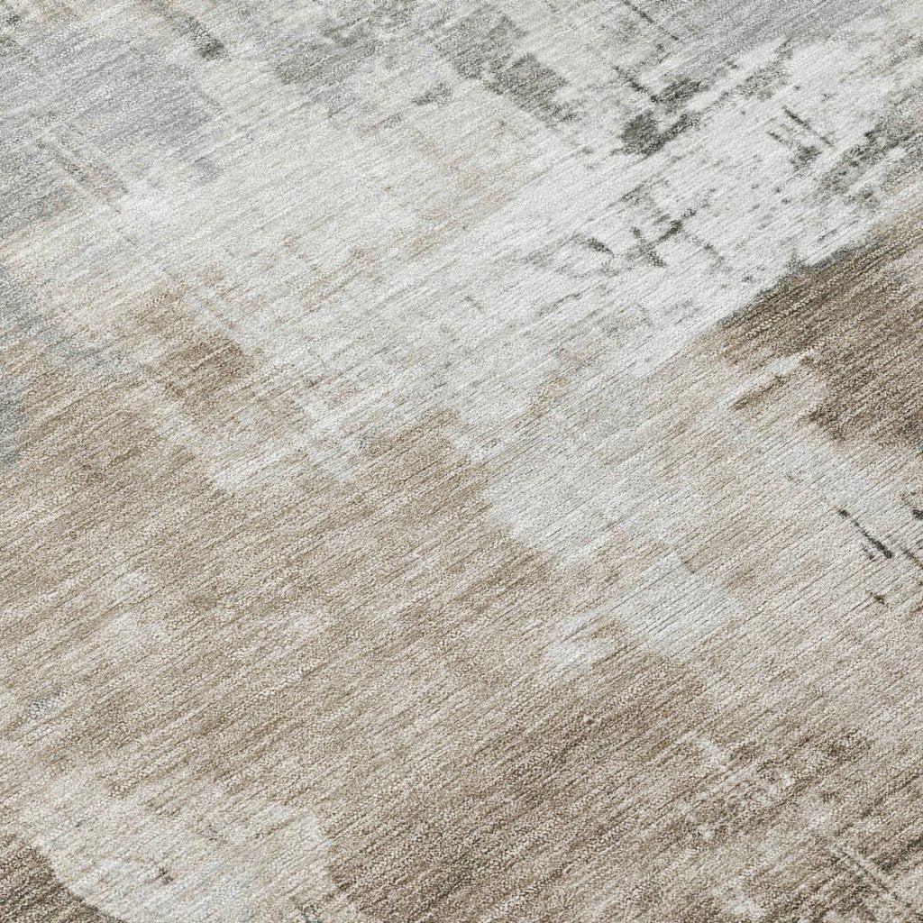 Aelon Ivory Washable Indoor - Outdoor Rug - LOOMLAN - LOOMLAN Rugs - Outdoor Rugs