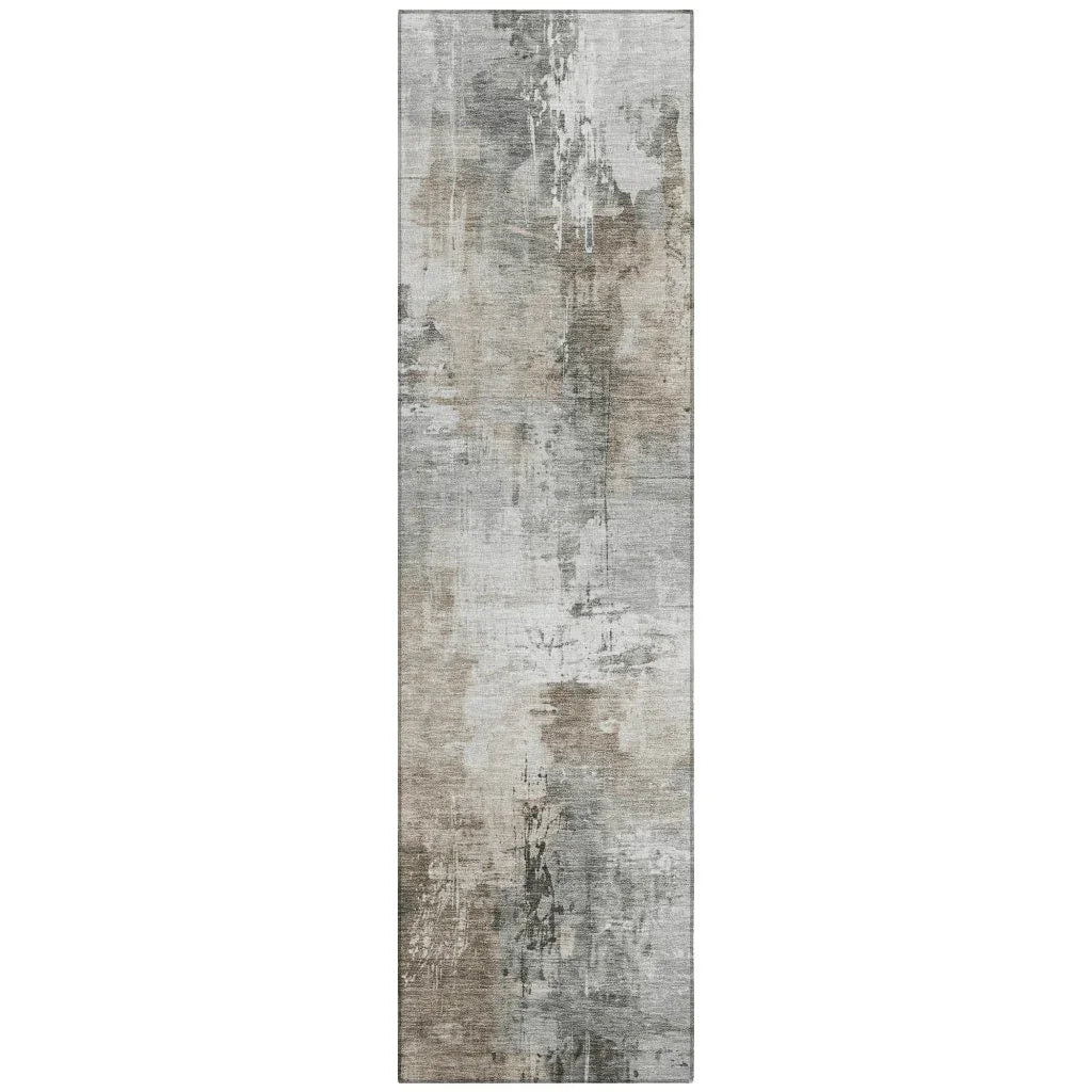 Aelon Ivory Washable Indoor - Outdoor Rug - LOOMLAN - LOOMLAN Rugs - Outdoor Rugs