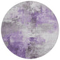 Aelon Purple Washable Indoor - Outdoor Rug - LOOMLAN - LOOMLAN Rugs - Outdoor Rugs