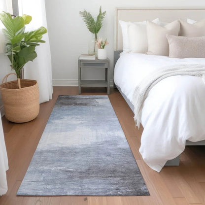 Aelora Blue Washable Indoor - Outdoor Rug - LOOMLAN - LOOMLAN Rugs - Outdoor Rugs