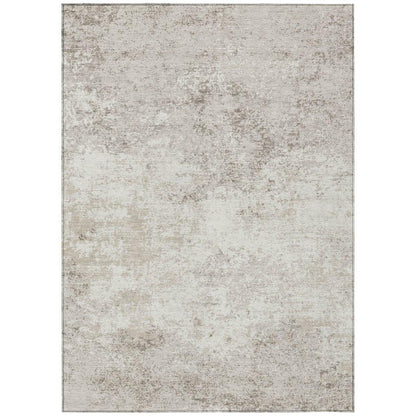 Aera Ivory Washable Indoor-Outdoor Rug-Outdoor Rugs-LOOMLAN Rugs-2'6" x 3'10"-LOOMLAN