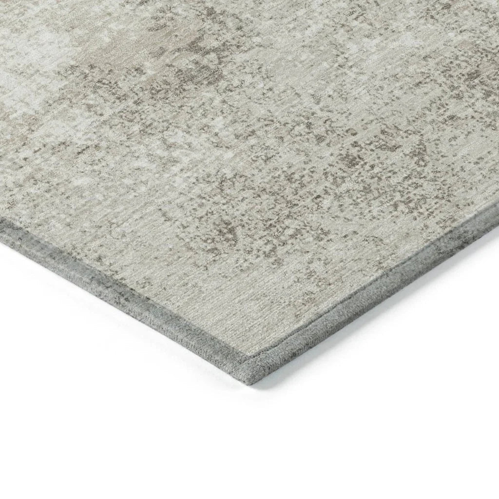 Aera Ivory Washable Indoor-Outdoor Rug-Outdoor Rugs-LOOMLAN Rugs-LOOMLAN