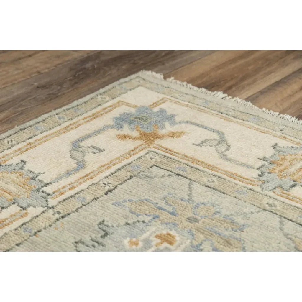 Aero Border Beige Large Area Rugs For Living Room - LOOMLAN - LOOMLAN - Area Rugs