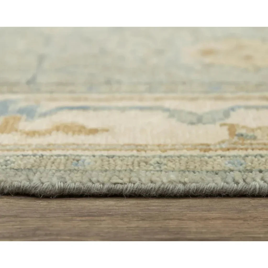 Aero Border Beige Large Area Rugs For Living Room - LOOMLAN - LOOMLAN - Area Rugs