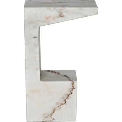 Aero Marble Accent Side Table