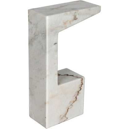 Aero Marble Accent Side Table