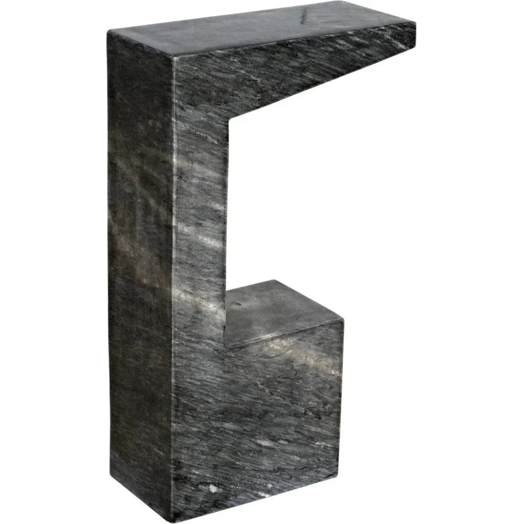 Aero Marble Accent Side Table
