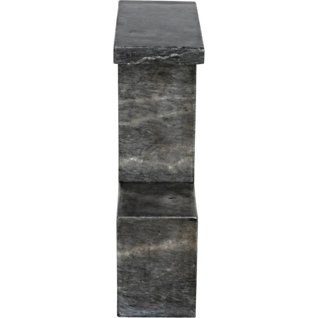 Aero Marble Accent Side Table
