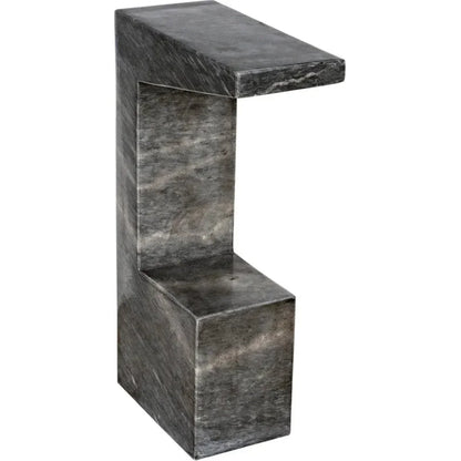 Aero Marble Accent Side Table
