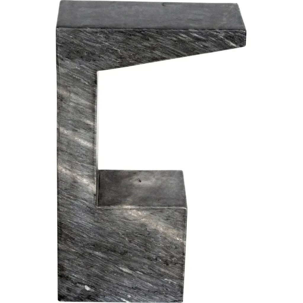 Aero Marble Accent Side Table