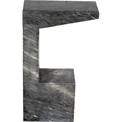 Aero Marble Accent Side Table