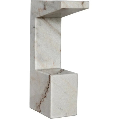 Aero Marble Accent Side Table