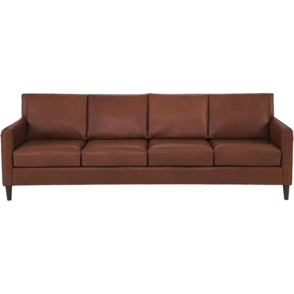 Aero Top Grain 4 Seat Leather Sofa - LOOMLAN - One For Victory - Sofas & Loveseats