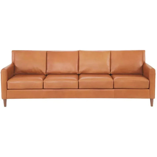 Aero Top Grain 4 Seat Leather Sofa - LOOMLAN - One For Victory - Sofas & Loveseats