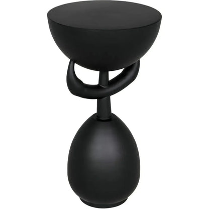 Africa Side Table, Metal - LOOMLAN - Noir - Side Tables