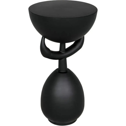 Africa Side Table, Metal - LOOMLAN - Noir - Side Tables