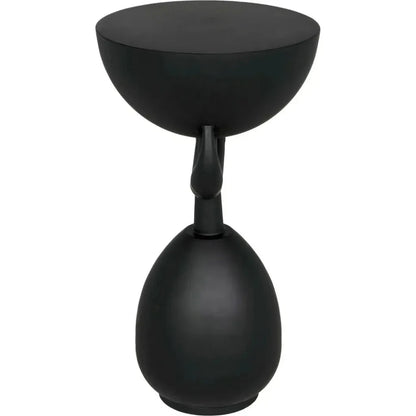 Africa Side Table, Metal - LOOMLAN - Noir - Side Tables