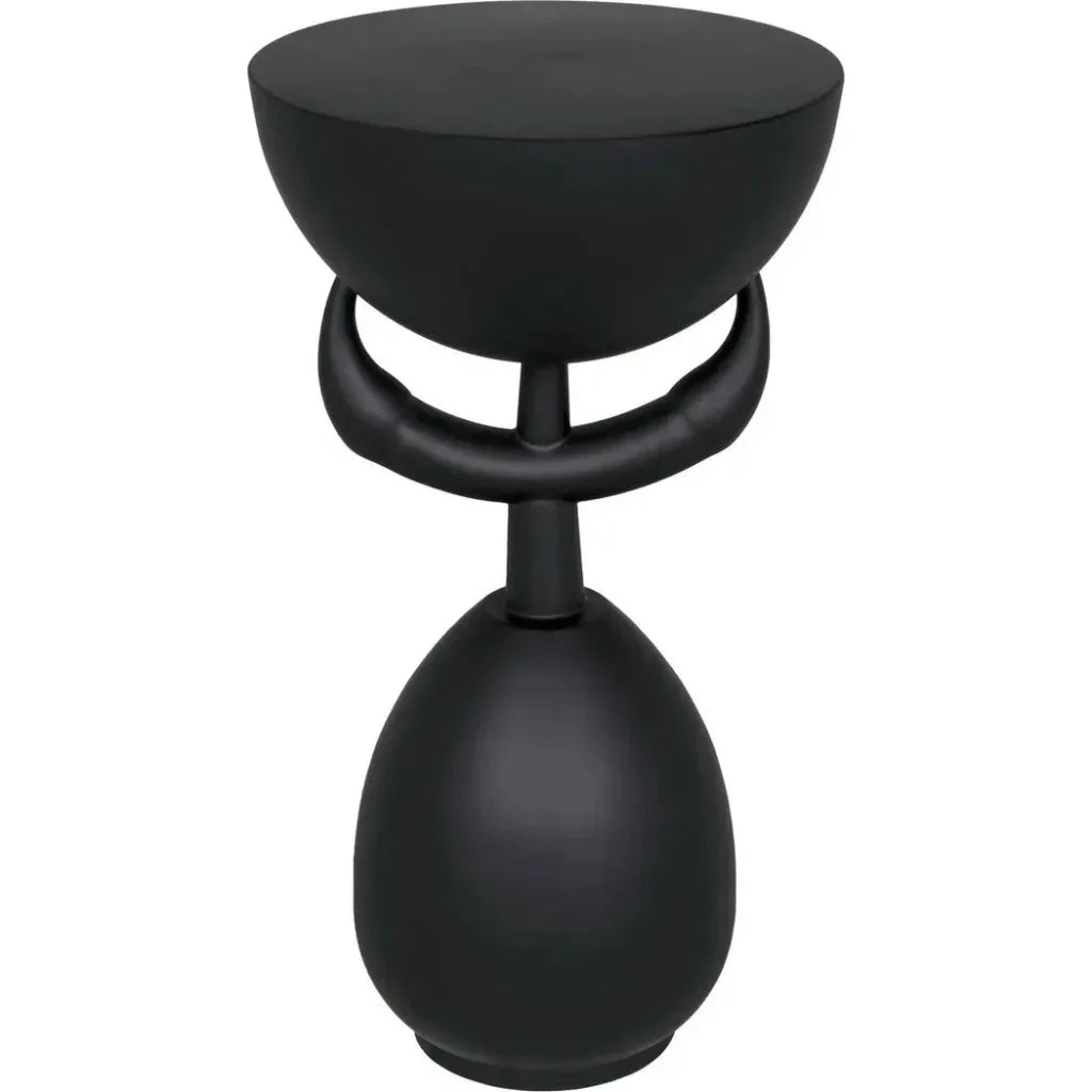 Africa Side Table, Metal - LOOMLAN - Noir - Side Tables