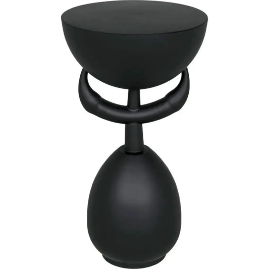 Africa Side Table, Metal - LOOMLAN - Noir - Side Tables