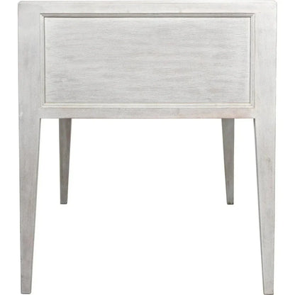 Africa With Drawers Wooden Desk-Home Office Desks-Noir-LOOMLAN