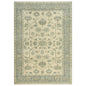 Afta Border Pastel Teal Large Area Rugs For Living Room - LOOMLAN - LOOMLAN - Area Rugs
