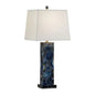 Agate Blue Square Modern Design Vase Table Lamp - LOOMLAN - Chelsea House - Table Lamps