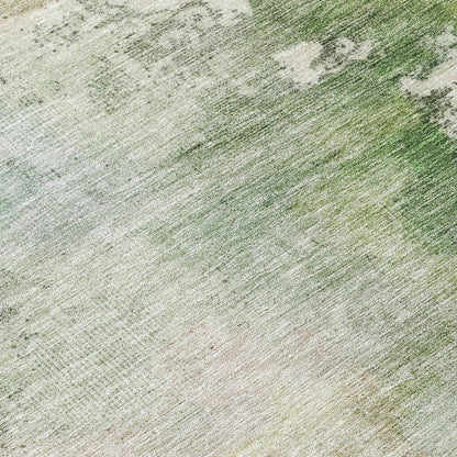 Agatha Green Washable Indoor - Outdoor Rug - LOOMLAN - LOOMLAN Rugs - Outdoor Rugs