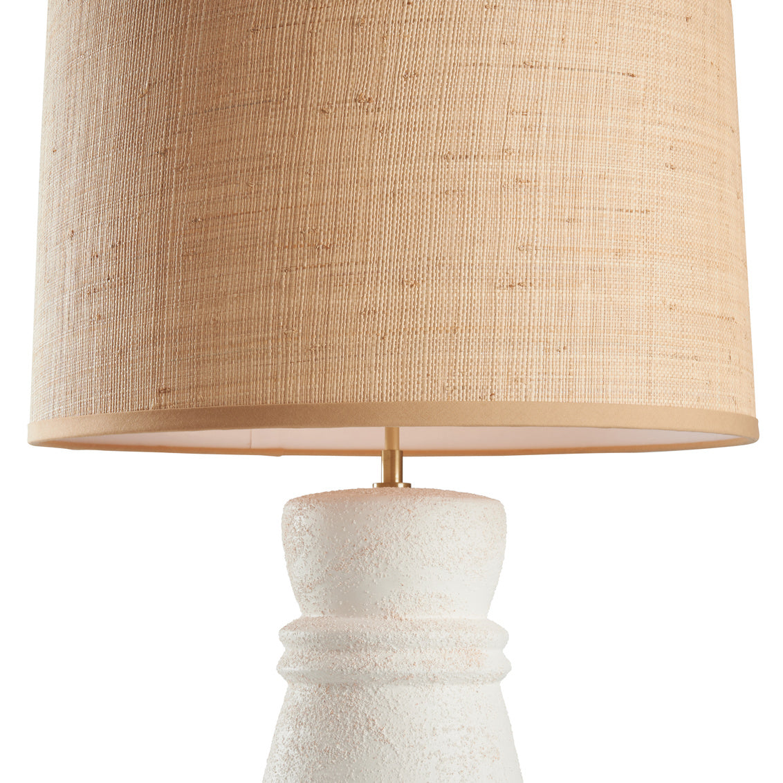 Agazio Italian White Ceramic Table Lamp