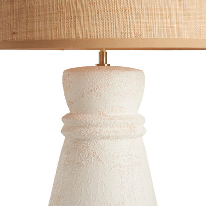 Agazio Italian White Ceramic Table Lamp